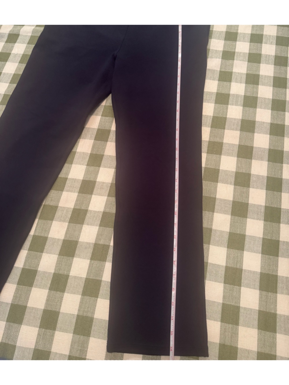 Quince Navy Ultra-Stretch Straight-Leg Ponte Pants - Picture 10 of 15